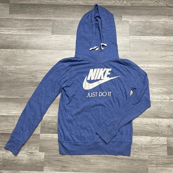 Nike Tops - Nike Blue Hoodie